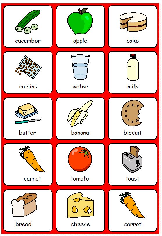 Makaton Symbols For Snack